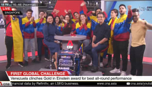 Team Venezuela wins overall Albert Einstein Award at First Global Challenge 2023 in Singapore 