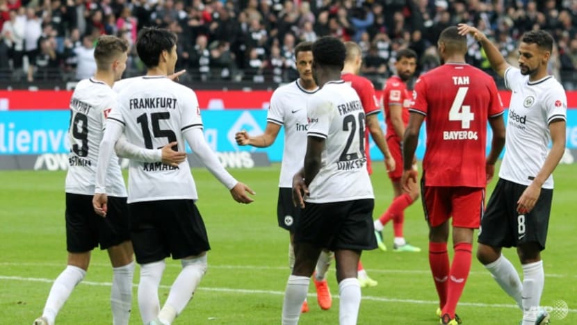 Frankfurt inflict first league defeat on Alonso's Leverkusen Frankfurt inflict first league defeat on Alonso's Leverkusen
