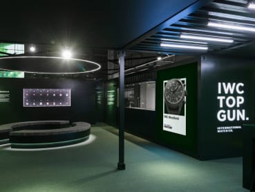 IWC unveils a limited-edition watch strap with Singaporean Mark Ong of SBTG at new Top Gun Exhibition 