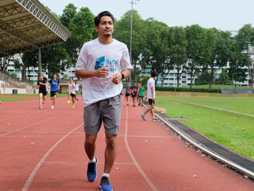 Diabetes patient Miftahul Arifin will be taking part in the Standard Chartered Singapore Marathon on Dec 3. Photo: Raymond Tham/TODAY