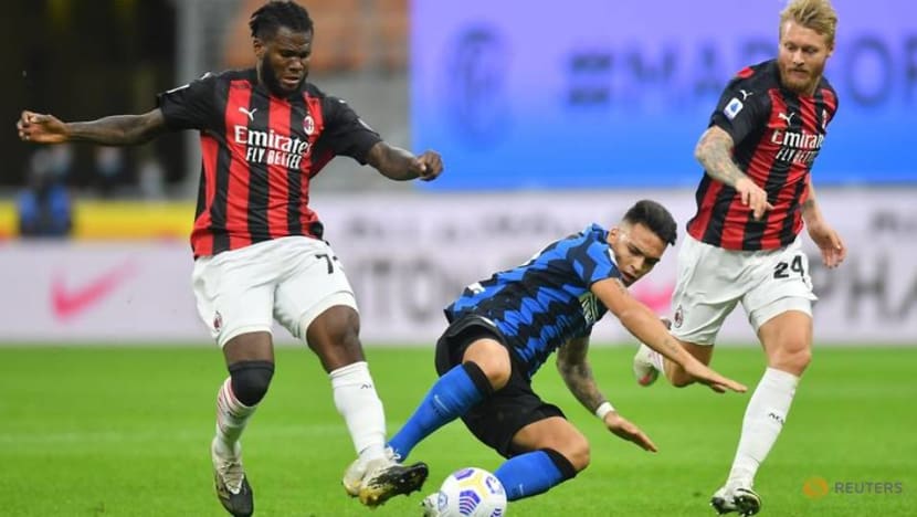Ibrahimovic's quickfire double gives Milan 2-1 derby win Ibrahimovic's quickfire double gives Milan 2-1 derby win