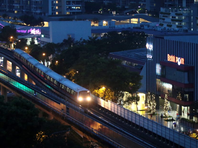 A train captain in his 20s has been injured, after lightning struck the MRT train he was driving towards the Bedok station on Monday evening. Photo: Jason Quah/TODAY A train captain in his 20s has been injured, after lightning struck the MRT train he was driving towards the Bedok station on Monday evening. Photo: Jason Quah/TODAY