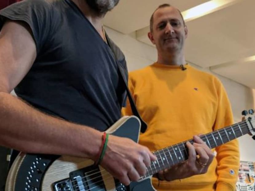 Radical redesign of the electric guitar is put through its paces Radical redesign of the electric guitar is put through its paces