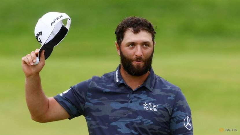 Rahm roars back into contention with course record 63 at Open