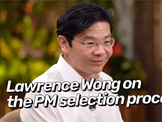 Lawrence Wong on the PM selection process