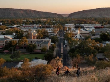 The two-week youth curfew in Alice Springs comes a day after a mass brawl involving 150 people.