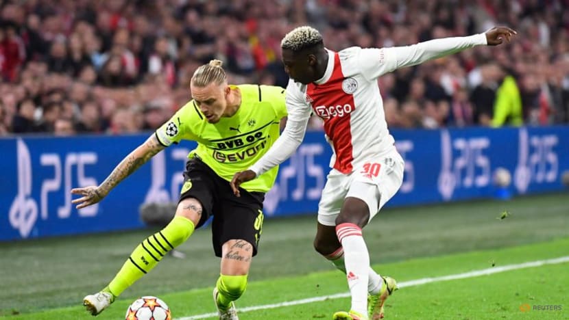 Ajax keep up 100per cent record with emphatic Dortmund win Ajax keep up 100per cent record with emphatic Dortmund win