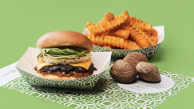 One day only: Buah keluak burger and curry fries at Shake Shack Singapore from Michelin-starred Candlenut