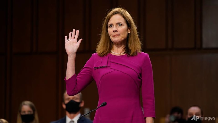 Harris, fellow Democrats target Trump Supreme Court nominee Barrett on Obamacare Harris, fellow Democrats target Trump Supreme Court nominee Barrett on Obamacare