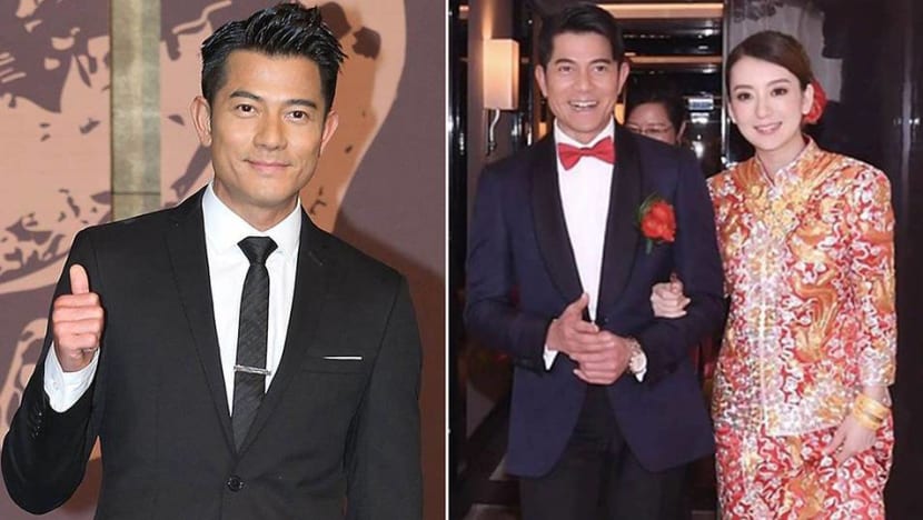 Is Aaron Kwok preparing to welcome a baby?