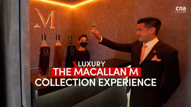 The Macallan M collection's immersive pop-up at ION Orchard