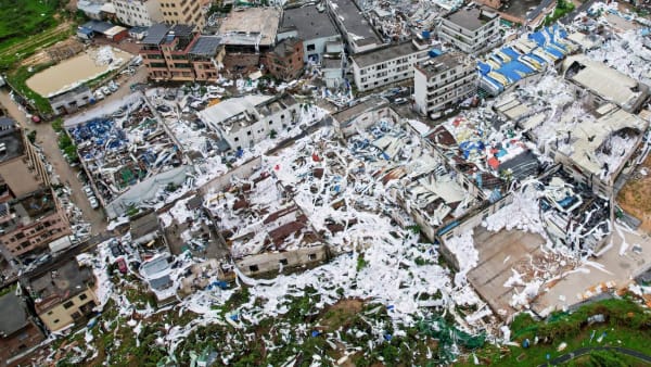 Tornado kills 5 in flood-hit southern Chinese city of Guangzhou