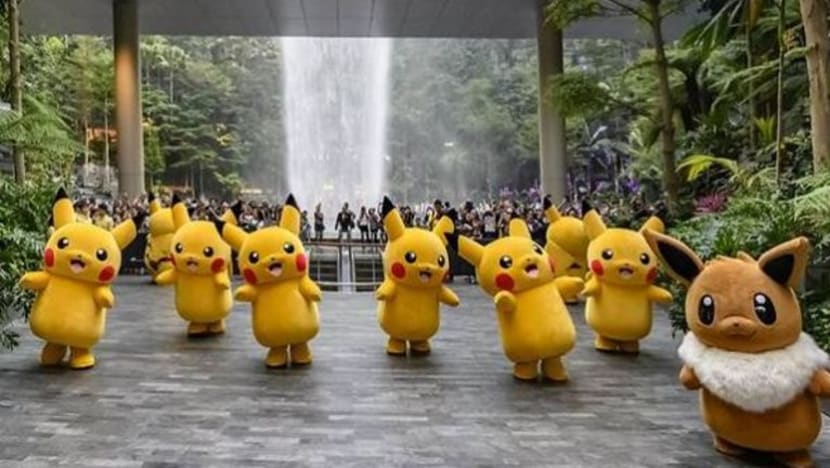'Pokemon Parade' di Jewel Lapangan Terbang Changi bulan ini