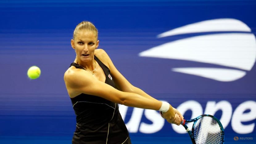 Tennis:Pliskova serves up thrilling win over Anisimova Tennis:Pliskova serves up thrilling win over Anisimova