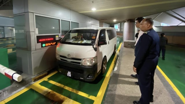 新山关卡车辆入境处柜台完成整合工程 冀有助减少新马交通拥堵情况