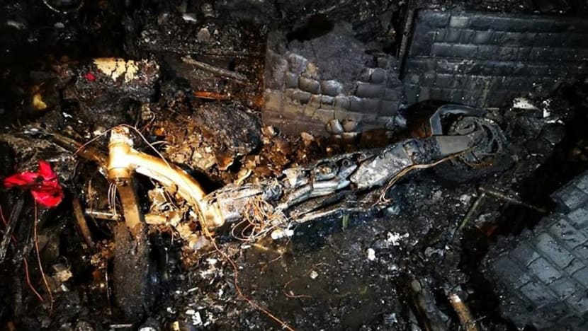 3 people injured in e-scooter fire at Cashew Road flat 3 people injured in e-scooter fire at Cashew Road flat