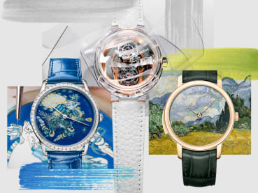 These watches from LV, Vacheron Constantin and Hermes draw inspiration from architecture, paintings & scarves 