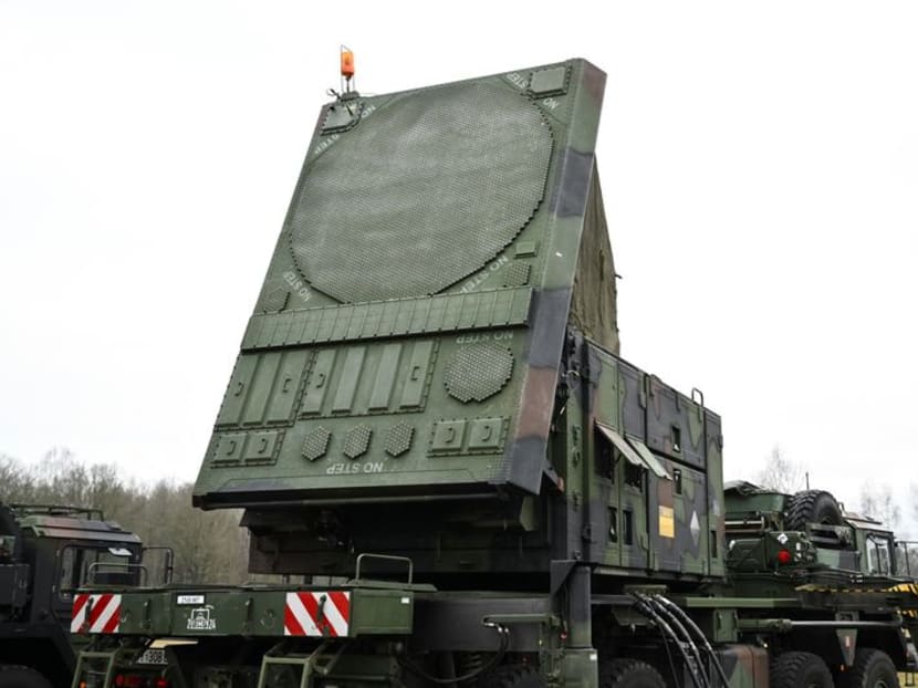 A general view of a part of the mobile defence surface-to-air missile system, Patriot, before it is transported to Poland from Gnoien, Germany January 23, 2023. REUTERS/Annegret Hilse/File Photo