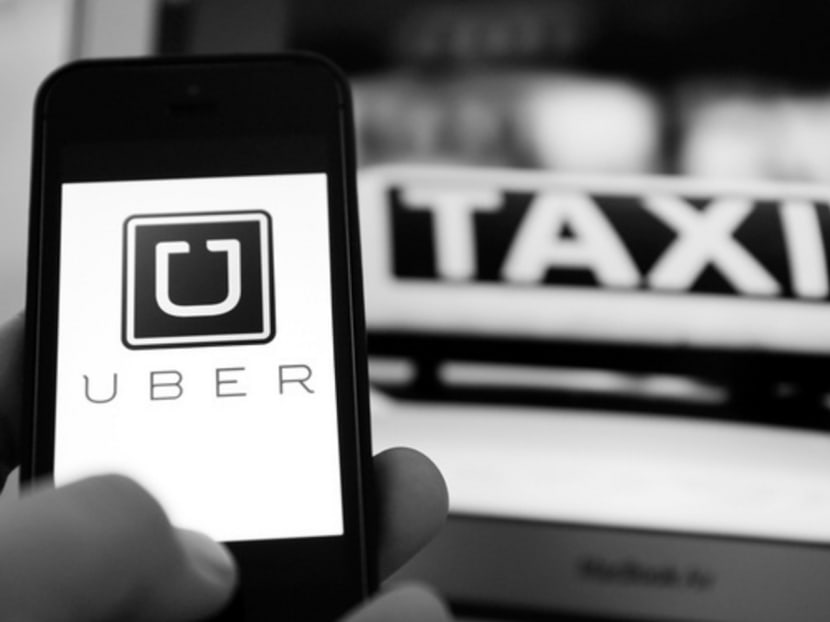 Like other start-ups, Uber’s self-image is that of a plucky disrupter that an entrenched industry is attempting to eliminate, while many outsiders see only a deep-pocketed rule-breaker. PHOTO: REUTERS