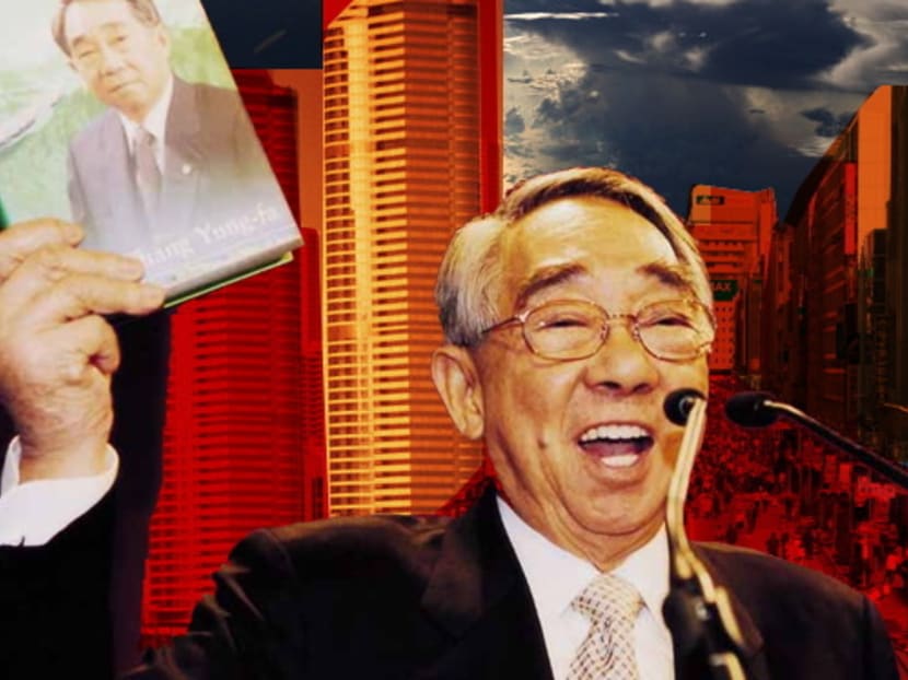 Chang Yung-fa, the founder of Evergreen Group, has died. Photo: Bloomberg
