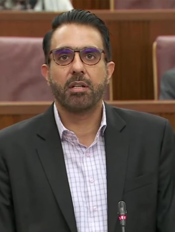 Workers' Party chief Pritam Singh, who is Leader of the Opposition, speaking in Parliament on Nov 28, 2022.