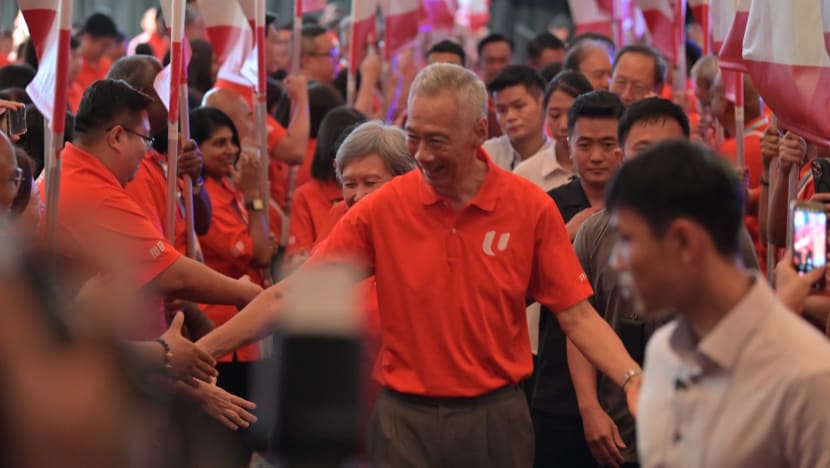 pm lee hsien loong may day rally 2024 crowd