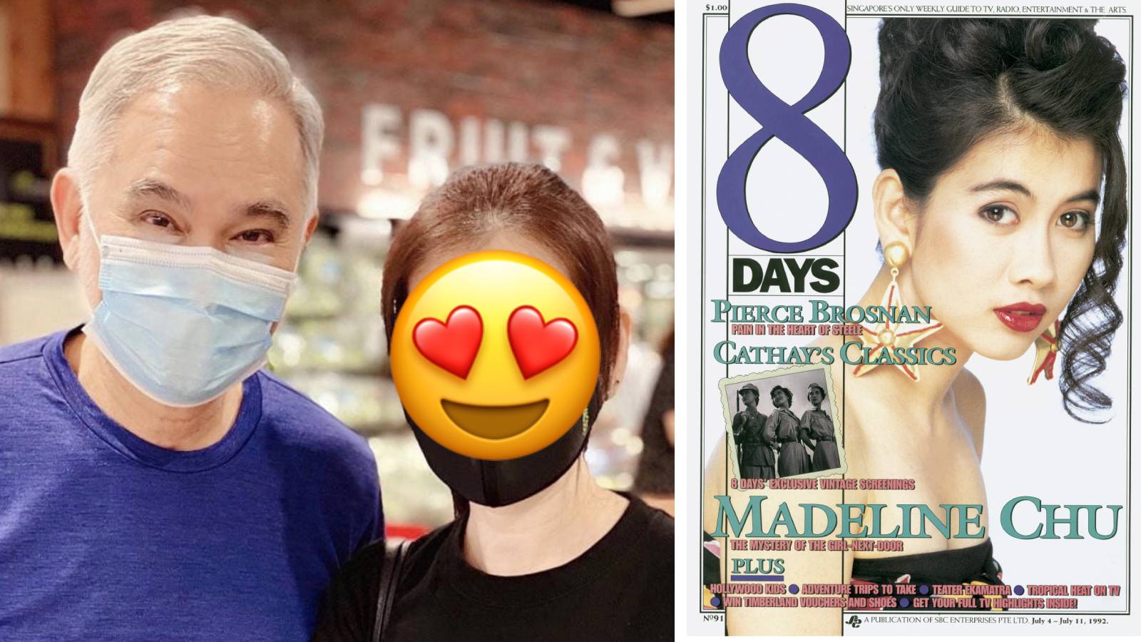 Zhu Houren Bumped Into Ex Actress Madeline Chu At The Supermarket And She Looks As Good As Ever Zhu Houren Bumped Into Ex Actress Madeline Chu At The Supermarket And She Looks As Good As Ever