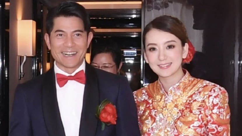Aaron Kwok tacitly confirms wife’s second pregnancy
