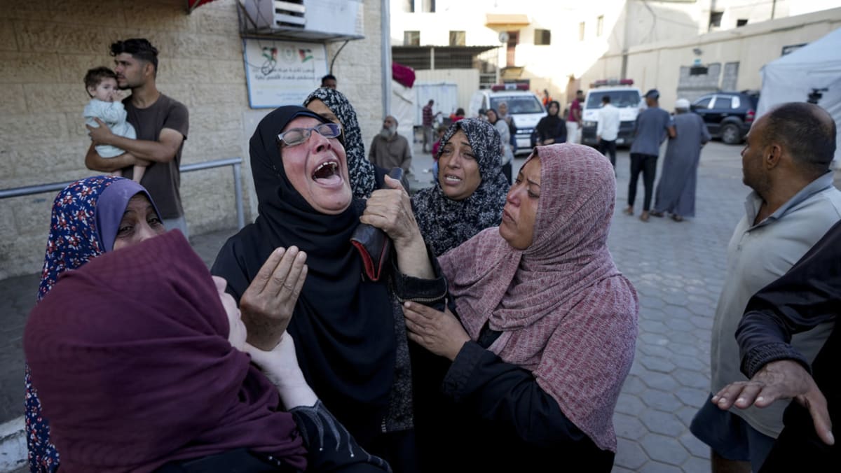 Israel kills dozens in Gaza, sends tanks into southern areas, medics say