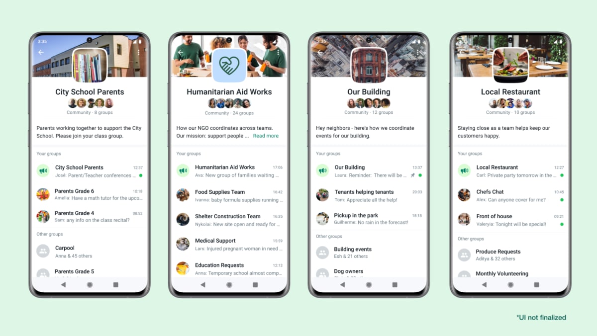 WhatsApp untuk memulai komunitas membatasi batas penerusan pesan