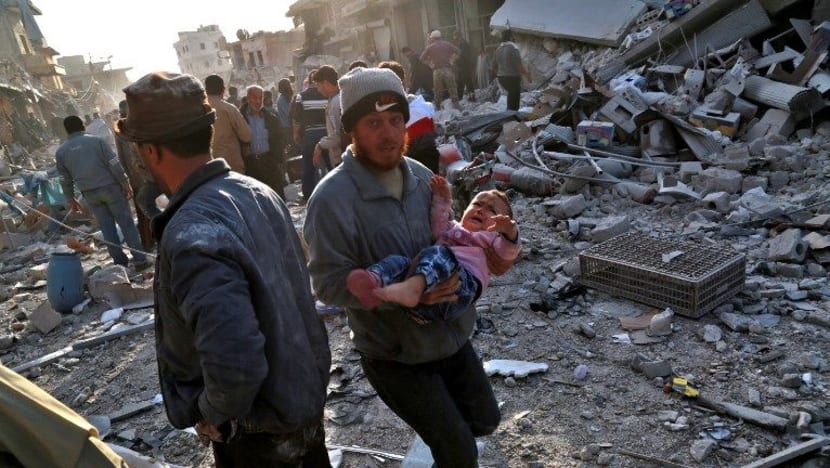53 terkorban dalam serangan udara di utara Syria