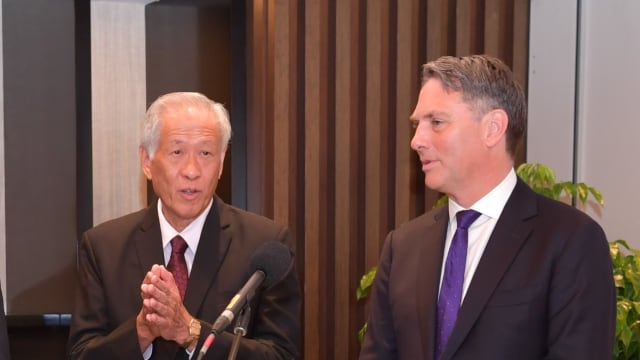 新澳防长重申 两国拥有密切长期防务联系
