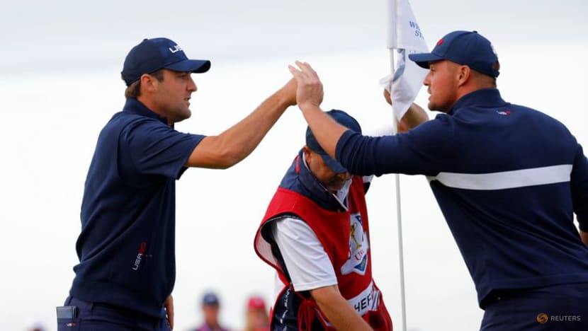 DeChambeau to face Garcia in Sunday's singles as US close on Ryder Cup win DeChambeau to face Garcia in Sunday's singles as US close on Ryder Cup win