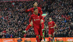 Liverpool beat Brentford to move up to second 