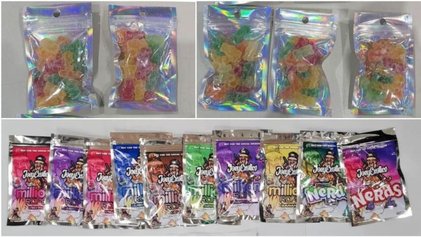 Candy suspected to contain cannabis among drugs worth S$19,000 seized in CNB operation 