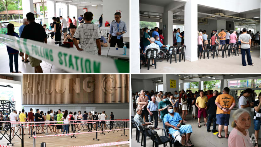 Singaporeans vote in first contested Presidential Election in 12 years Singaporeans vote in first contested Presidential Election in 12 years