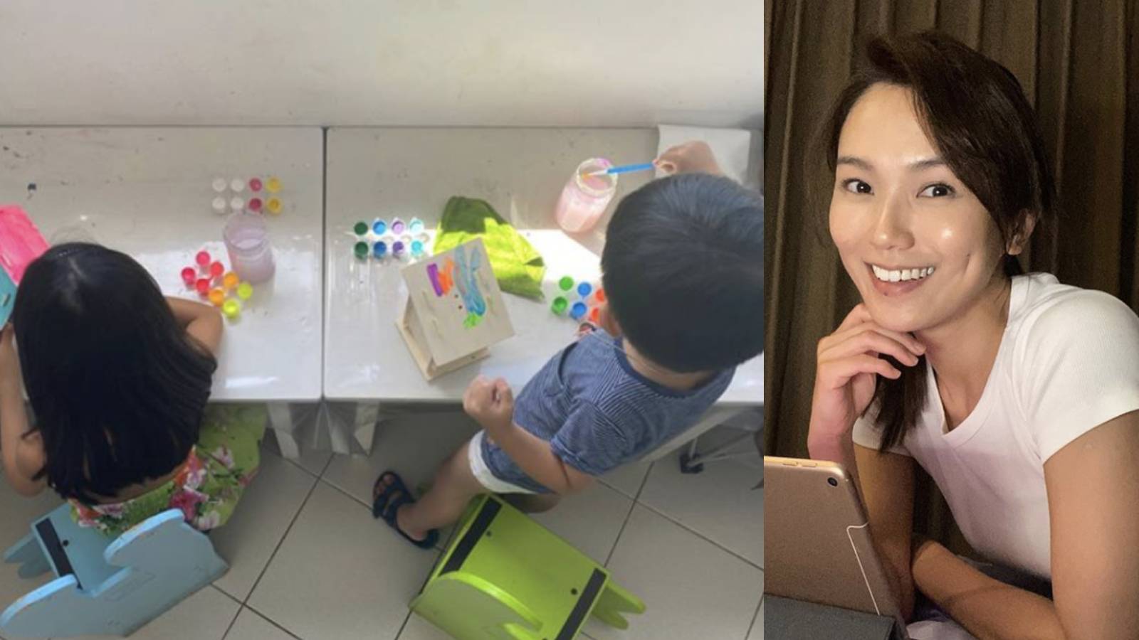 Joanne Peh Gets Crafty With Her Kids; Makes Halloween Bird Houses Joanne Peh Gets Crafty With Her Kids; Makes Halloween Bird Houses