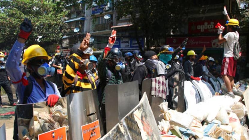 3 protesters killed in Myanmar; shops and factories closed as workers go on strike 3 protesters killed in Myanmar; shops and factories closed as workers go on strike