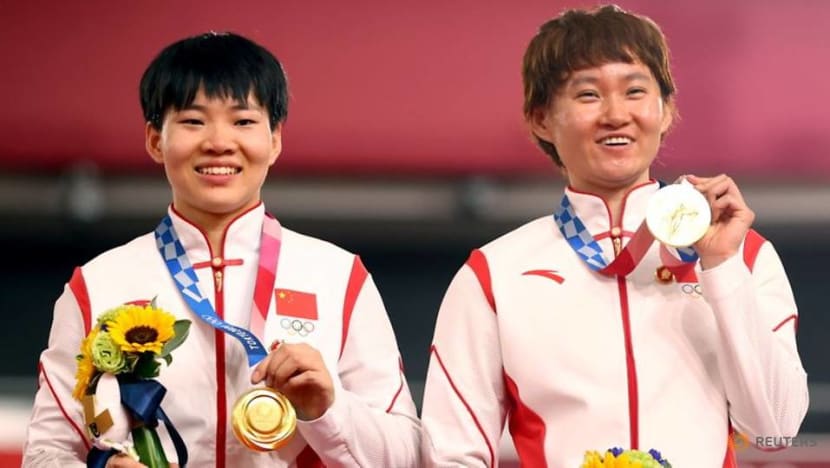 Olympics-Cycling-China claim women's team sprint gold - CNA