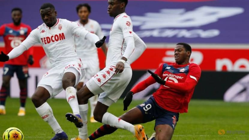 Solid Lille beat Monaco to slash PSG's lead to two points Solid Lille beat Monaco to slash PSG's lead to two points