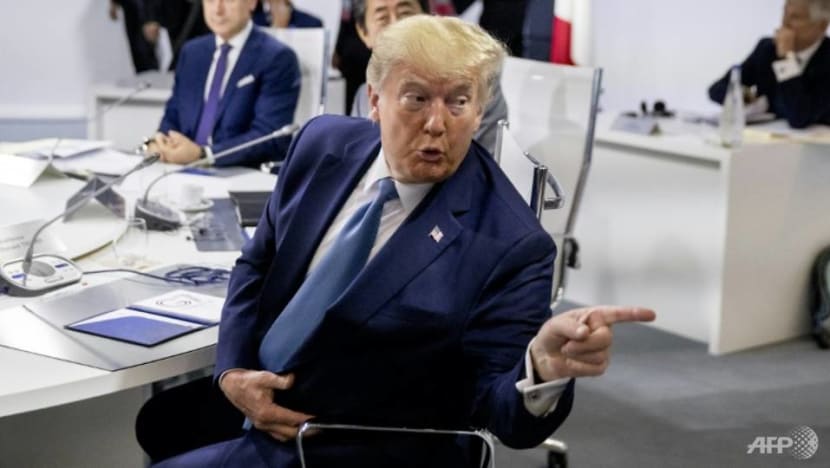 Trump denies report he wanted to nuke hurricanes Trump denies report he wanted to nuke hurricanes