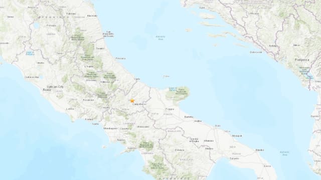 意大利南部发生强烈地震