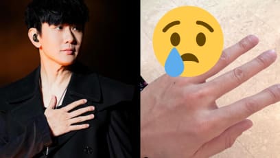 "I Wish I Had A Cooler Story To Tell": JJ Lin Injures Pinky Finger While Trying To Save A Glass Bottle From Falling