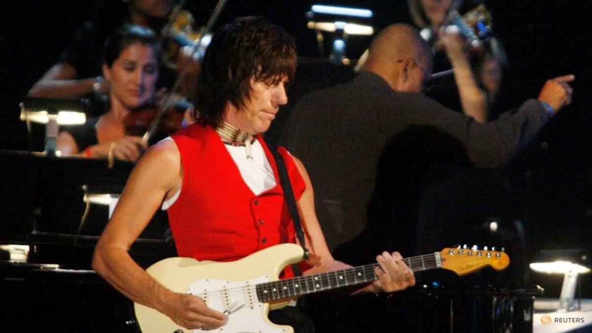 Gitaris rock ikonik Jeff Beck meninggal pada usia 78 tahun