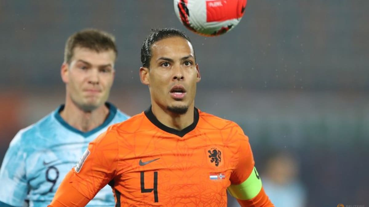 Soccer: Dutch deserve to go to World Cup, insists skipper Van Dijk - CNA