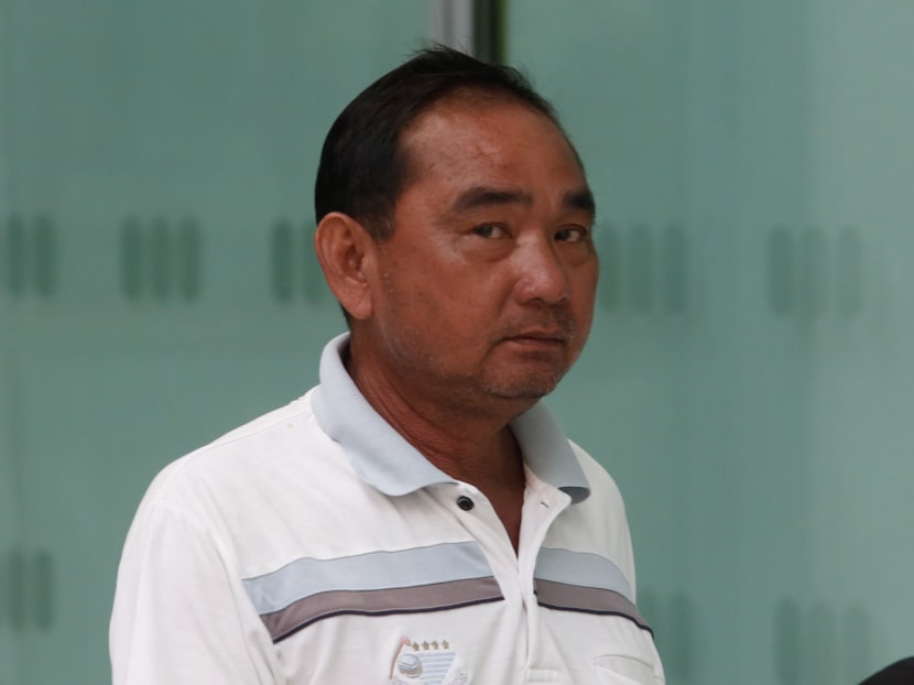 Fish farm owner Tan Choon Teck (pictured) had downed cognac with his friends before crashing into a stationary patrol boat.