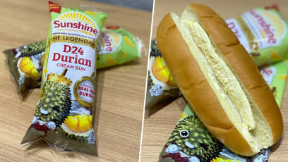Sunshine’s New D24 Durian Cream Bun Taste Test: Nice Or Not?