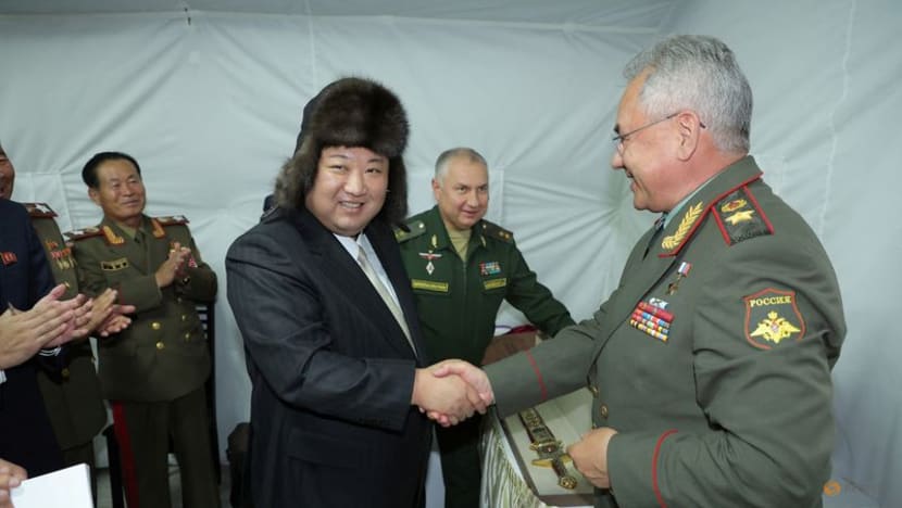 North Korea's Kim discusses stronger ties with Russian defence minister North Korea's Kim discusses stronger ties with Russian defence minister