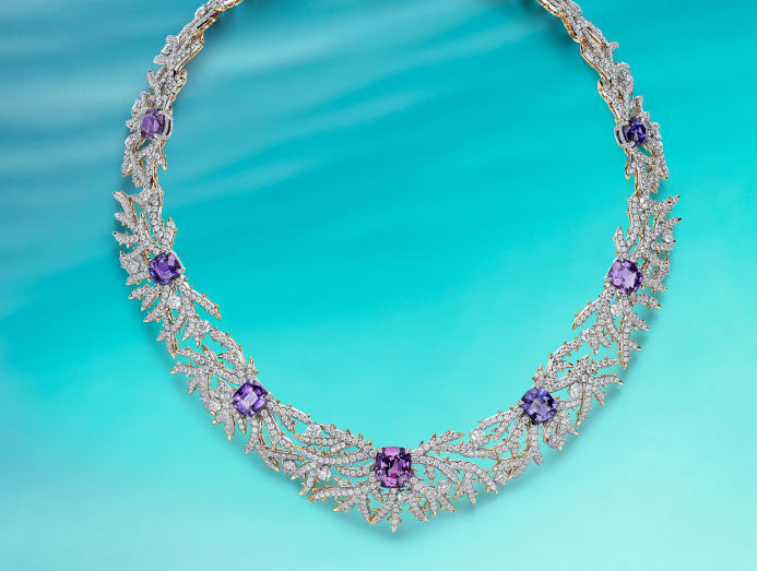 Tiffany coral sale necklace
