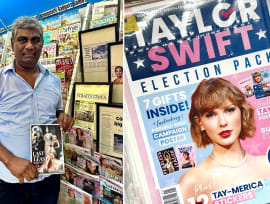 Soon-to-close Thambi Magazine store owner specially orders Taylor Swift merch for Swifties